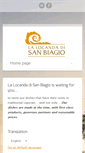 Mobile Screenshot of lalocandadisanbiagio.com